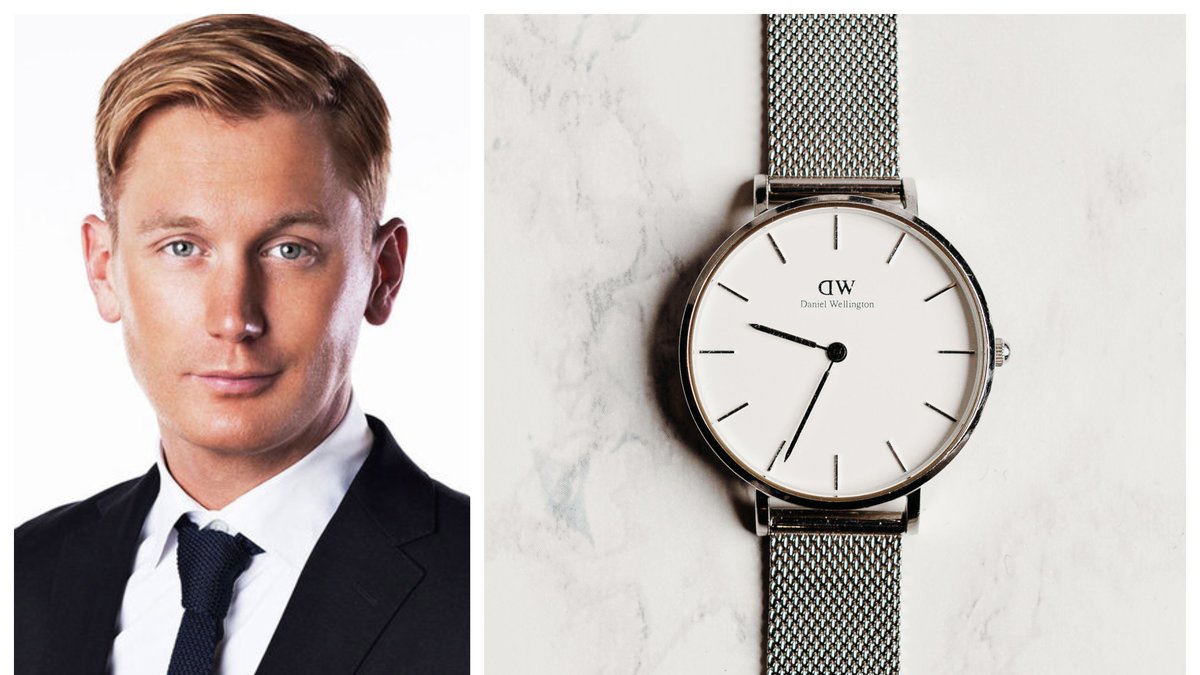 Filip Tysander grundade klockföretaget Daniel Wellington år 2011.